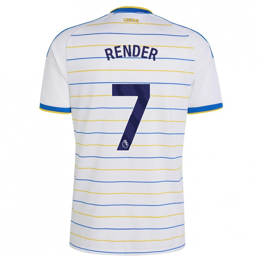Danxen Børn Jacob Render #7 Rød Gul Blå Hjemmebane Spillertrøjer 2026/27 Trøje T-Shirt
