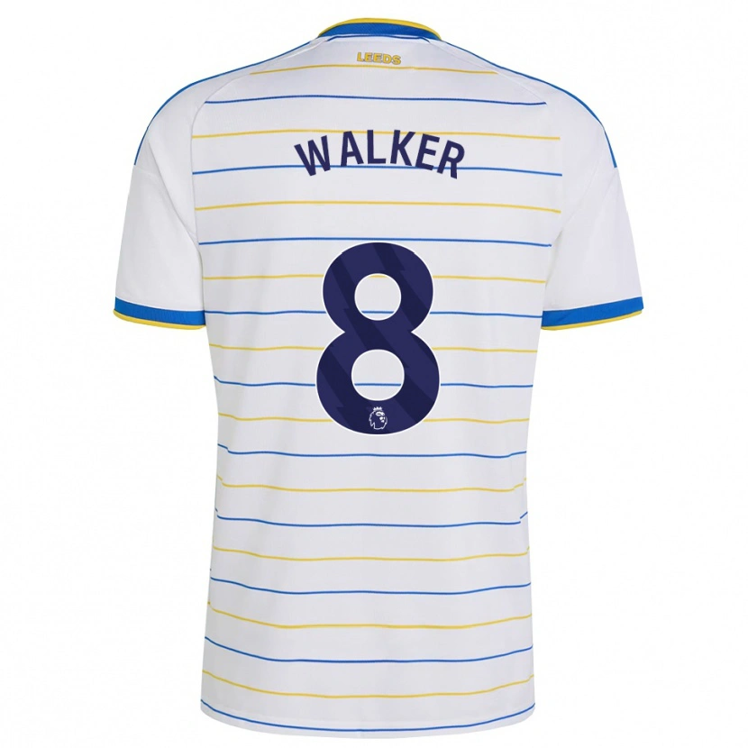 Danxen Børn Alfie Walker #8 Rød Gul Blå Hjemmebane Spillertrøjer 2026/27 Trøje T-Shirt