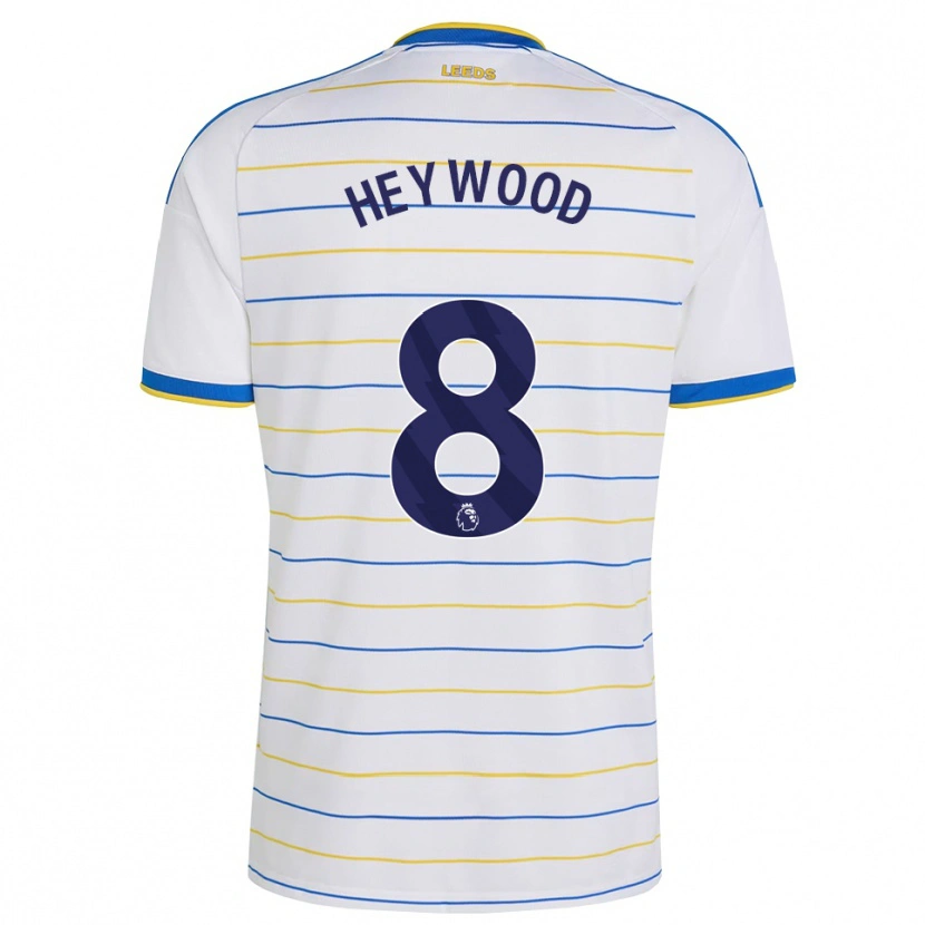 Danxen Børn Owen Heywood #8 Rød Gul Blå Hjemmebane Spillertrøjer 2026/27 Trøje T-Shirt