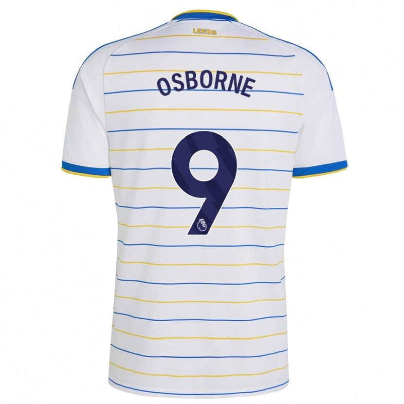 Danxen Børn Jemimah Osborne #9 Rød Gul Blå Hjemmebane Spillertrøjer 2026/27 Trøje T-Shirt