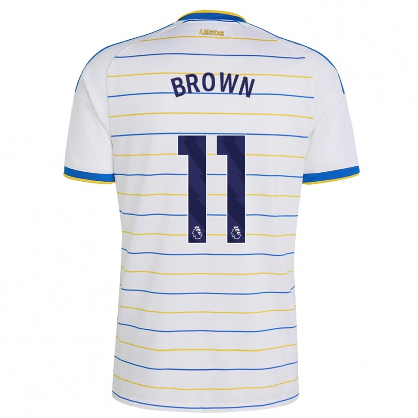 Danxen Børn Abbie Brown #11 Rød Gul Blå Hjemmebane Spillertrøjer 2026/27 Trøje T-Shirt