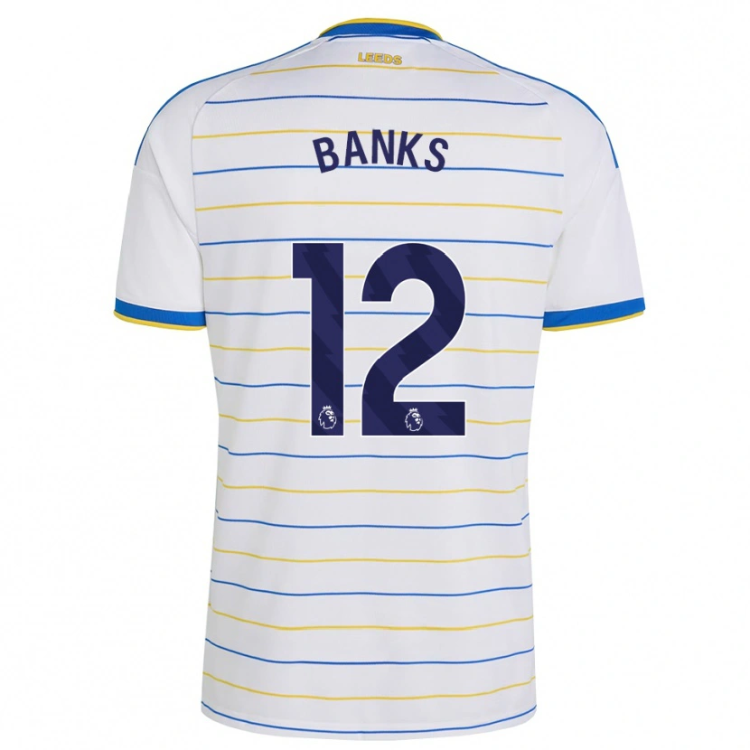 Danxen Børn George Banks #12 Rød Gul Blå Hjemmebane Spillertrøjer 2026/27 Trøje T-Shirt