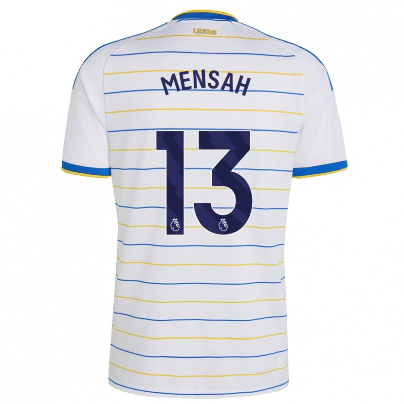 Danxen Børn Marlon Mensah #13 Rød Gul Blå Hjemmebane Spillertrøjer 2026/27 Trøje T-Shirt