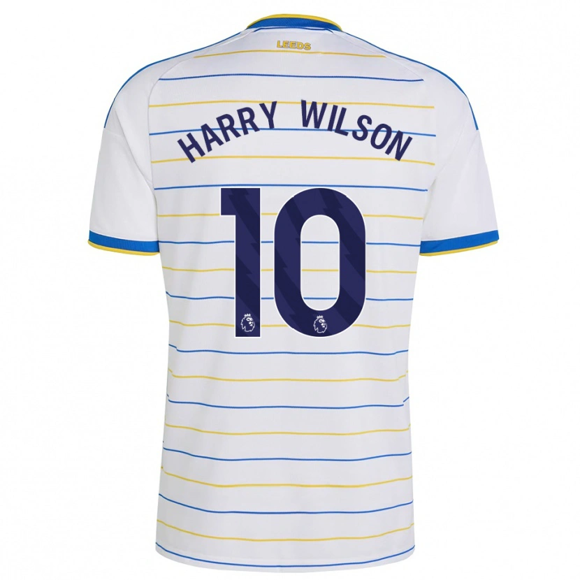 Danxen Børn Harry Wilson #10 Rød Gul Blå Hjemmebane Spillertrøjer 2026/27 Trøje T-Shirt