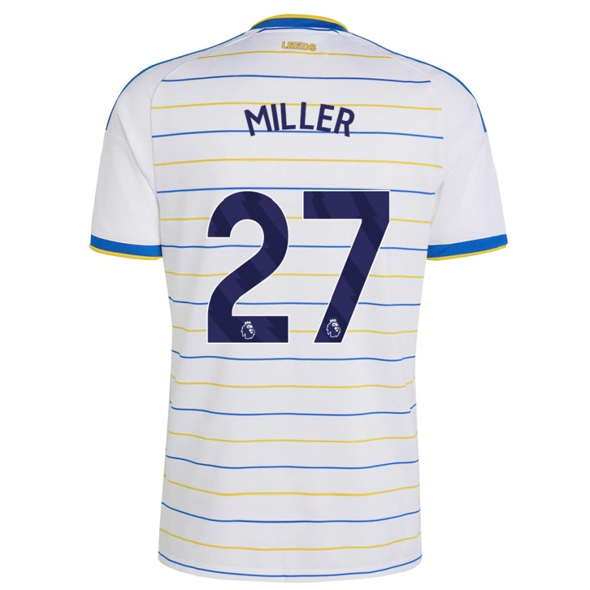 Danxen Børn Amari Miller #27 Rød Gul Blå Hjemmebane Spillertrøjer 2026/27 Trøje T-Shirt