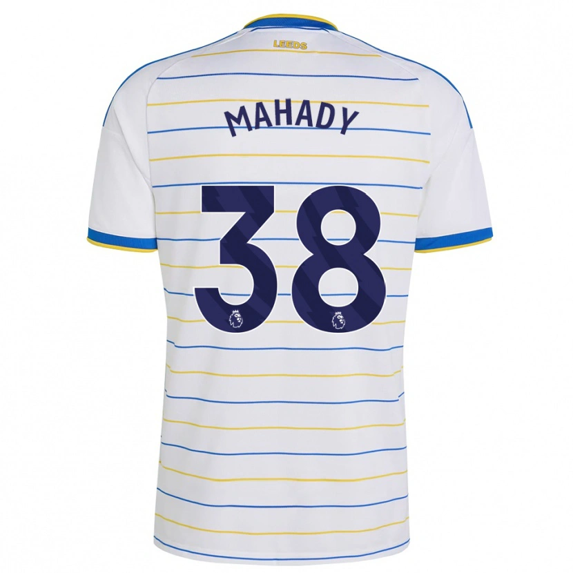 Danxen Børn Rory Mahady #38 Rød Gul Blå Hjemmebane Spillertrøjer 2026/27 Trøje T-Shirt
