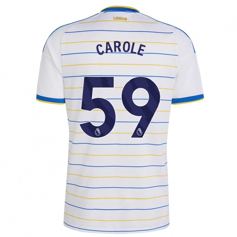 Danxen Børn Keenan Carole #59 Rød Gul Blå Hjemmebane Spillertrøjer 2026/27 Trøje T-Shirt