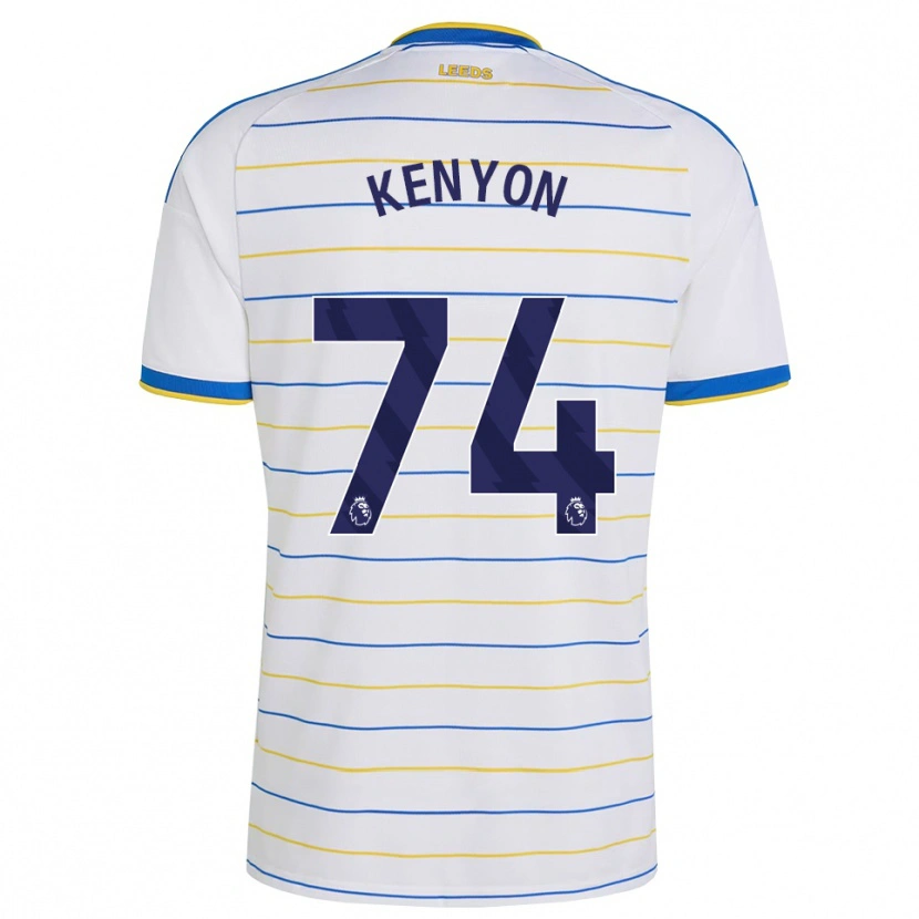 Danxen Børn George Kenyon #74 Rød Gul Blå Hjemmebane Spillertrøjer 2026/27 Trøje T-Shirt