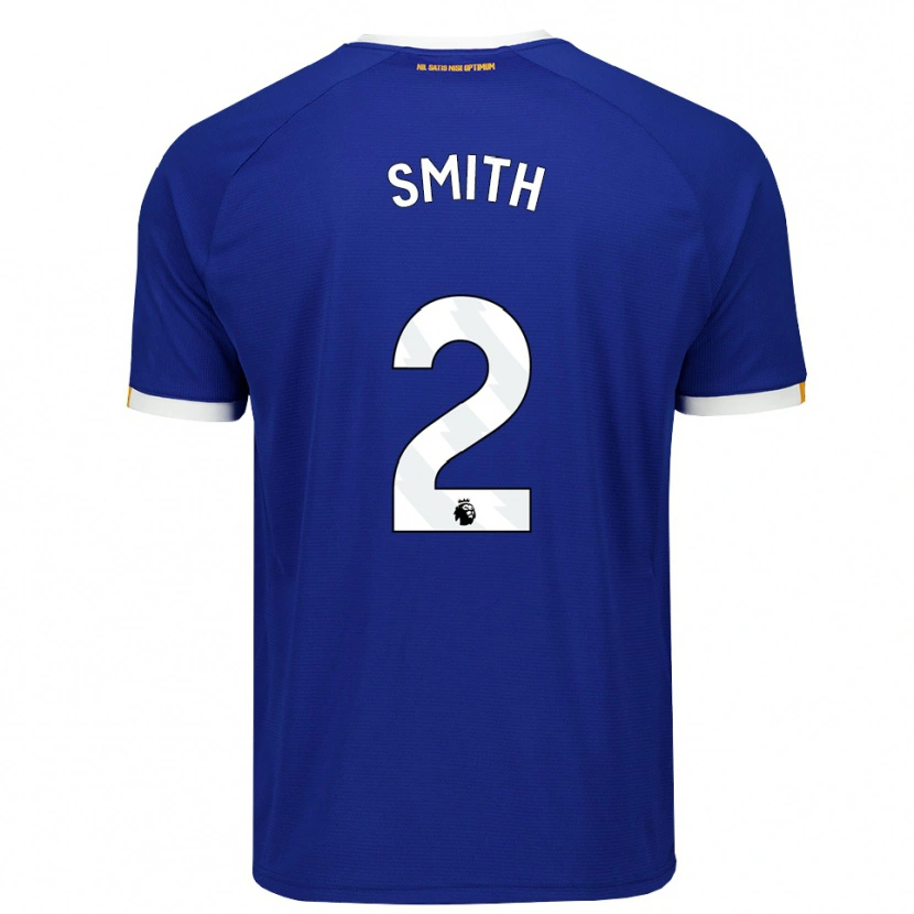 Danxen Børn Odin Samuels-Smith #2 Blå Hvid Gul Hjemmebane Spillertrøjer 2026/27 Trøje T-Shirt