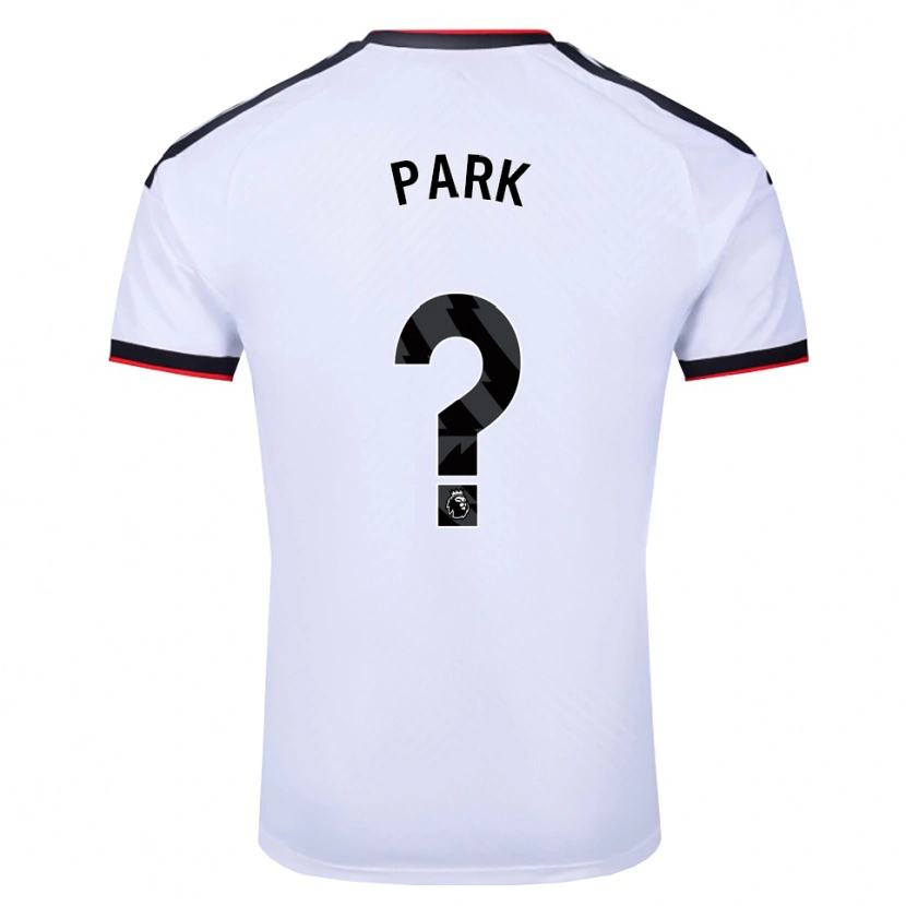 Danxen Børn Damon Park #0 Hvid Sort Rød Hjemmebane Spillertrøjer 2026/27 Trøje T-Shirt