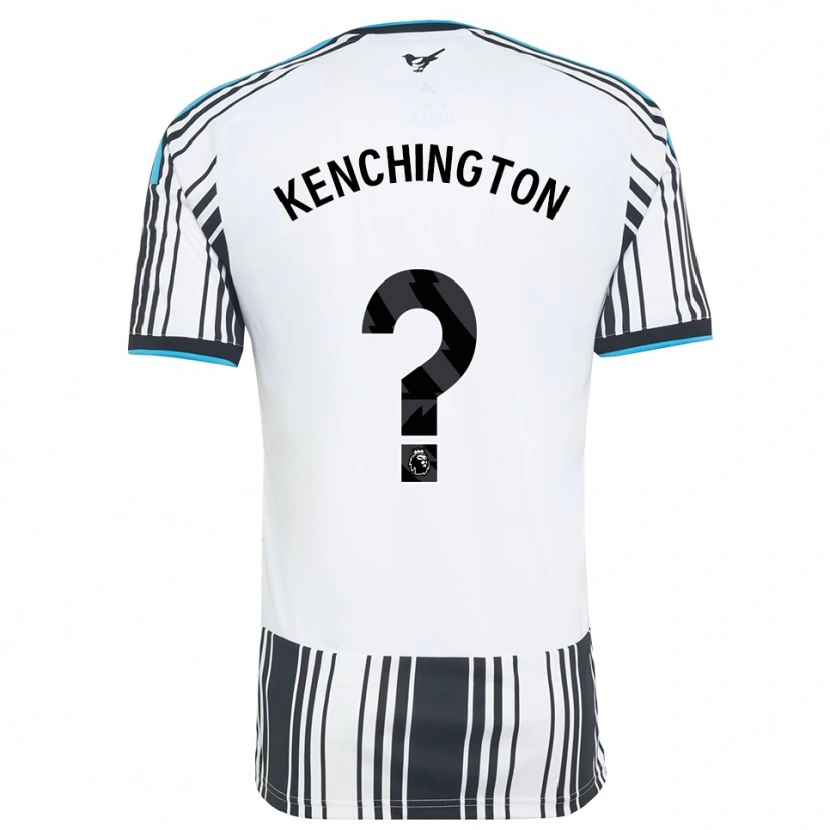Danxen Børn Josh Kenchington #0 Himmelblå Sort Hvid Hjemmebane Spillertrøjer 2026/27 Trøje T-Shirt