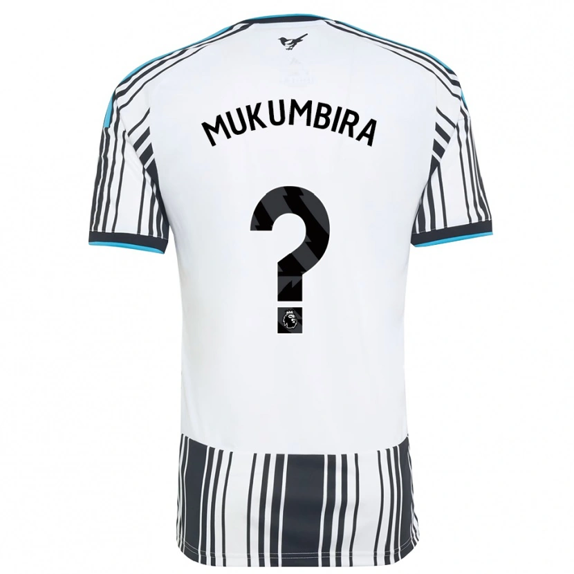 Danxen Børn Leon Mukumbira #0 Himmelblå Sort Hvid Hjemmebane Spillertrøjer 2026/27 Trøje T-Shirt