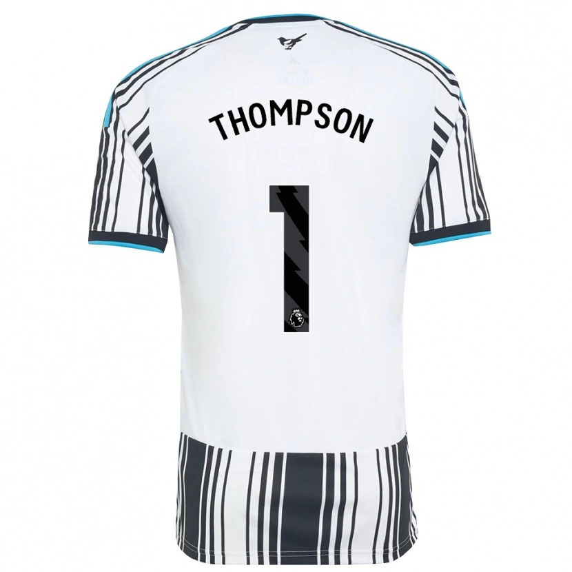 Danxen Børn Max Thompson #1 Himmelblå Sort Hvid Hjemmebane Spillertrøjer 2026/27 Trøje T-Shirt