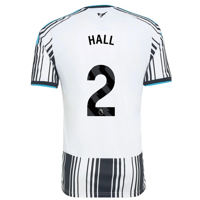 Danxen Børn Eli Hall #2 Himmelblå Sort Hvid Hjemmebane Spillertrøjer 2026/27 Trøje T-Shirt