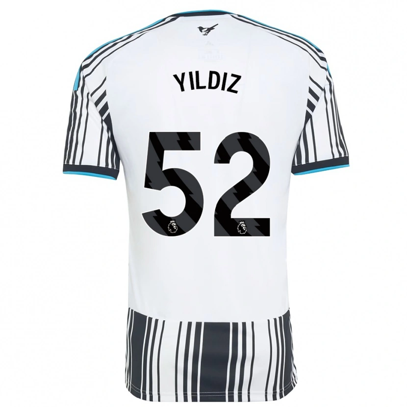 Danxen Børn Baran Yıldız #52 Himmelblå Sort Hvid Hjemmebane Spillertrøjer 2026/27 Trøje T-Shirt