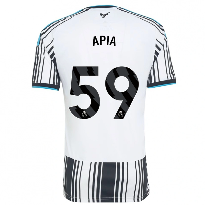 Danxen Børn Aaron Epia #59 Himmelblå Sort Hvid Hjemmebane Spillertrøjer 2026/27 Trøje T-Shirt
