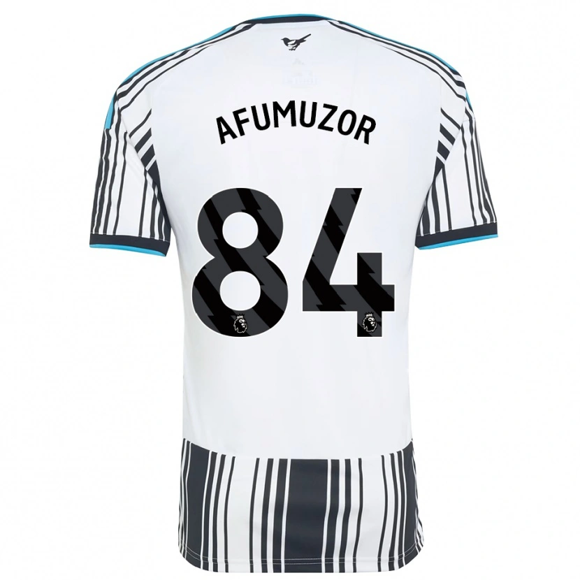 Danxen Børn Chukwudi Afumuzor #84 Himmelblå Sort Hvid Hjemmebane Spillertrøjer 2026/27 Trøje T-Shirt