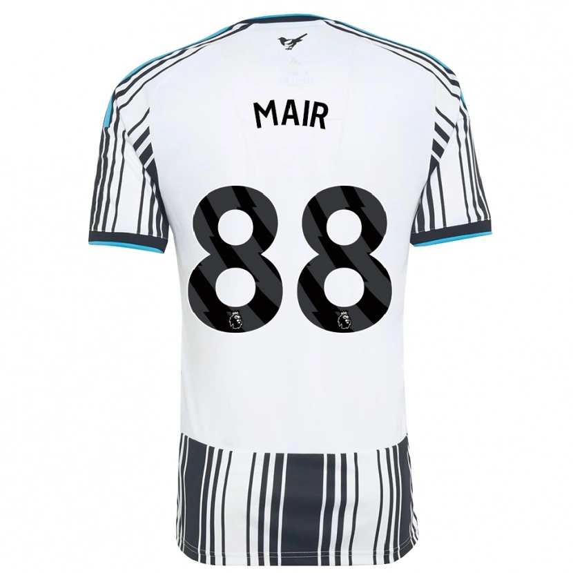 Danxen Børn George Mair #88 Himmelblå Sort Hvid Hjemmebane Spillertrøjer 2026/27 Trøje T-Shirt