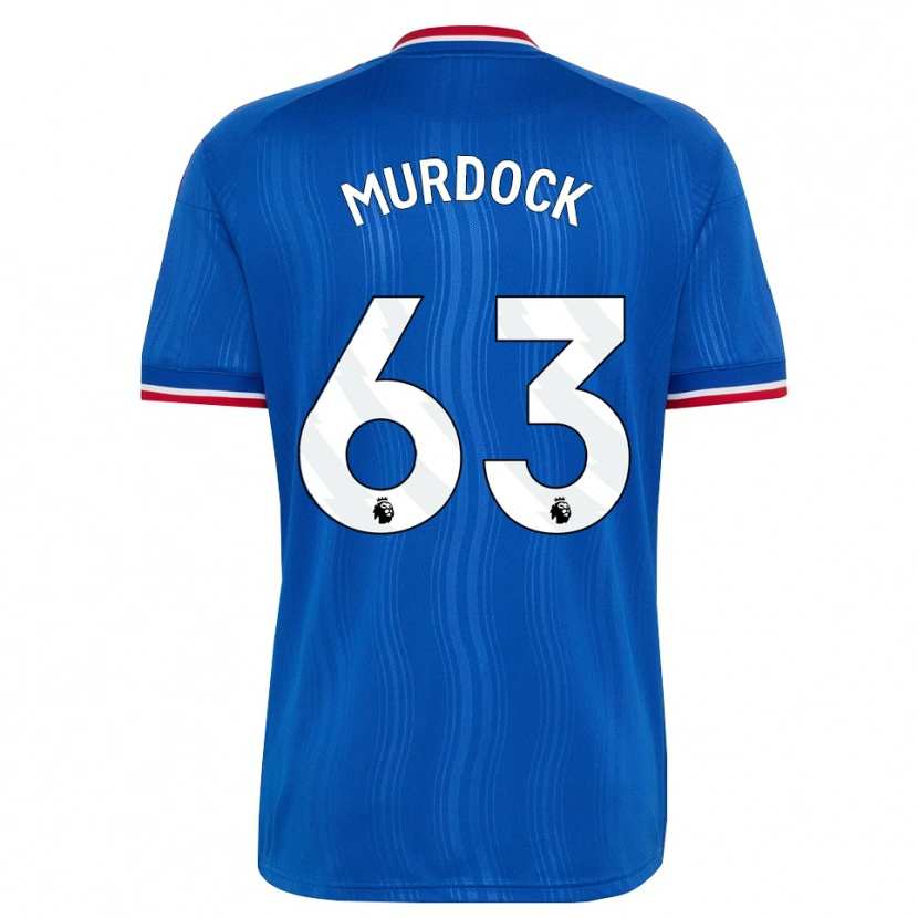 Danxen Børn Will Murdock #63 Blå Hvid Rød Udebane Spillertrøjer 2026/27 Trøje T-Shirt