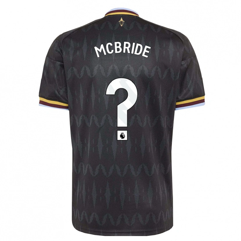 Danxen Børn Caolan Mcbride #0 Kornblomstblå Sort Gul Udebane Spillertrøjer 2026/27 Trøje T-Shirt