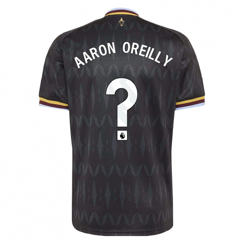 Danxen Børn Aaron Oreilly #0 Kornblomstblå Sort Gul Udebane Spillertrøjer 2026/27 Trøje T-Shirt