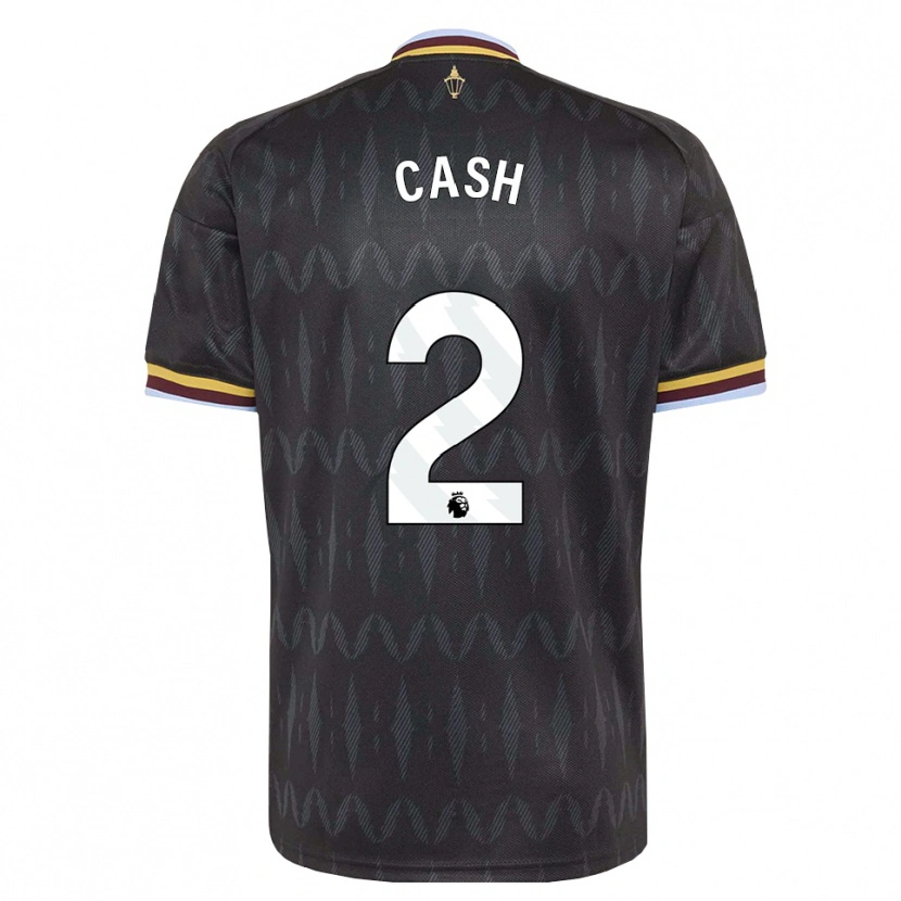 Danxen Børn Matty Cash #2 Kornblomstblå Sort Gul Udebane Spillertrøjer 2026/27 Trøje T-Shirt