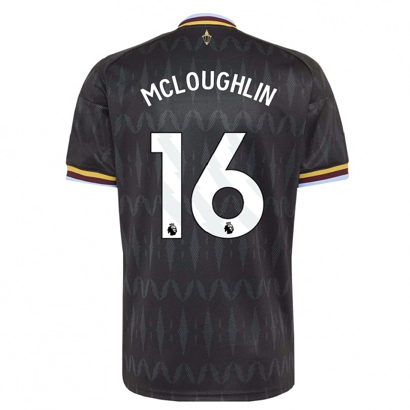 Danxen Børn Olivia Mcloughlin #16 Kornblomstblå Sort Gul Udebane Spillertrøjer 2026/27 Trøje T-Shirt