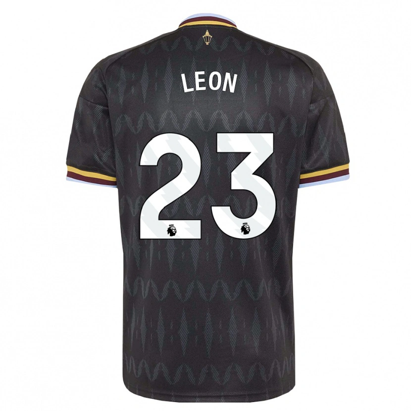 Danxen Børn Adriana Leon #23 Kornblomstblå Sort Gul Udebane Spillertrøjer 2026/27 Trøje T-Shirt