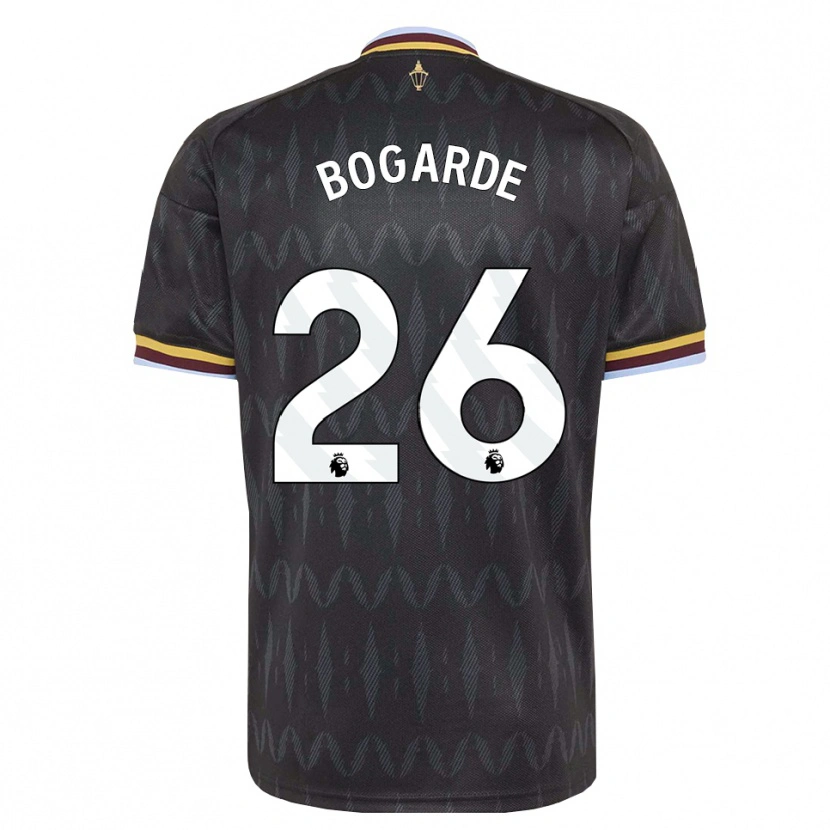 Danxen Børn Lamare Bogarde #26 Kornblomstblå Sort Gul Udebane Spillertrøjer 2026/27 Trøje T-Shirt