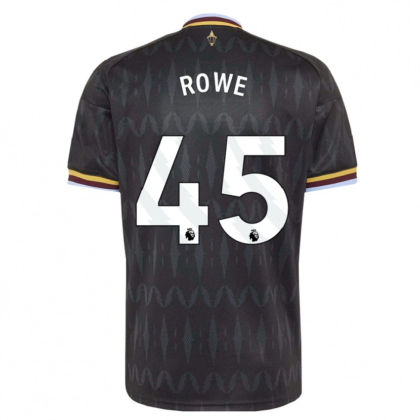 Danxen Børn Triston Rowe #45 Kornblomstblå Sort Gul Udebane Spillertrøjer 2026/27 Trøje T-Shirt