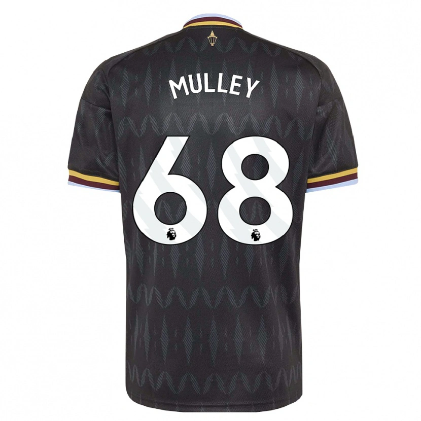 Danxen Børn Trai-Varn Mulley #68 Kornblomstblå Sort Gul Udebane Spillertrøjer 2026/27 Trøje T-Shirt