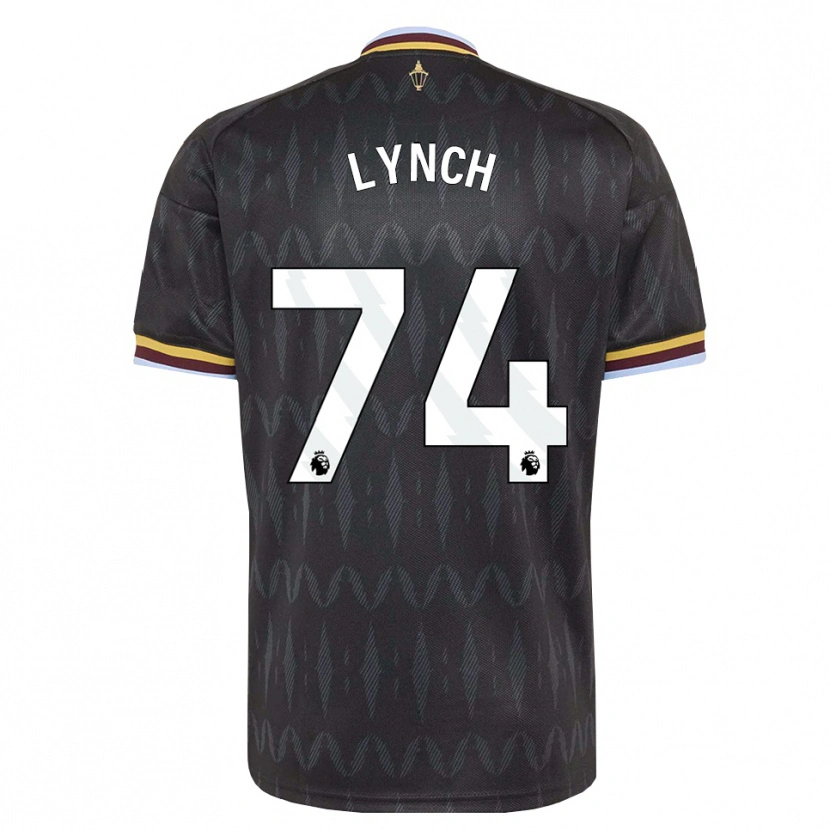 Danxen Børn Luka Lynch #74 Kornblomstblå Sort Gul Udebane Spillertrøjer 2026/27 Trøje T-Shirt