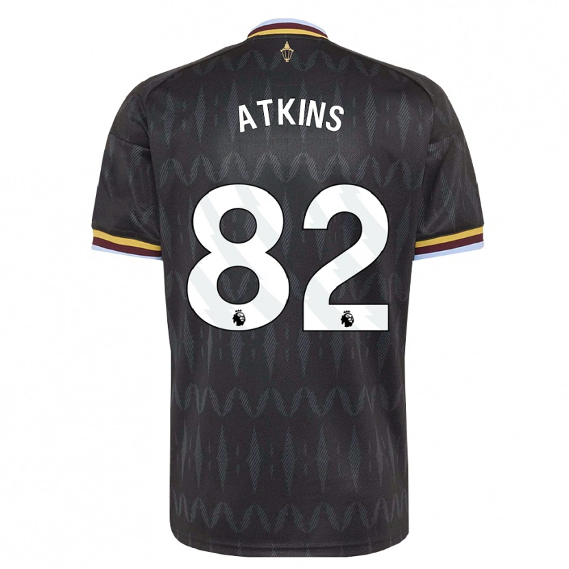 Danxen Børn Clay Atkins #82 Kornblomstblå Sort Gul Udebane Spillertrøjer 2026/27 Trøje T-Shirt