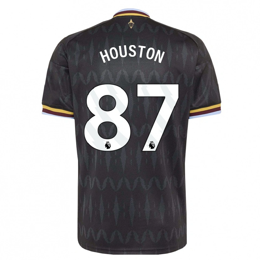 Danxen Børn Theo Houston #87 Kornblomstblå Sort Gul Udebane Spillertrøjer 2026/27 Trøje T-Shirt