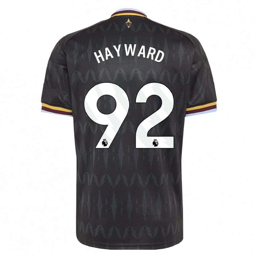 Danxen Børn Vinnie Hayward #92 Kornblomstblå Sort Gul Udebane Spillertrøjer 2026/27 Trøje T-Shirt