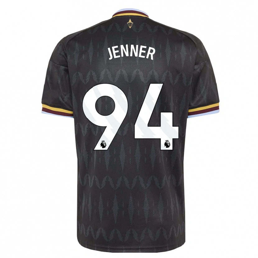 Danxen Børn Max Jenner #94 Kornblomstblå Sort Gul Udebane Spillertrøjer 2026/27 Trøje T-Shirt