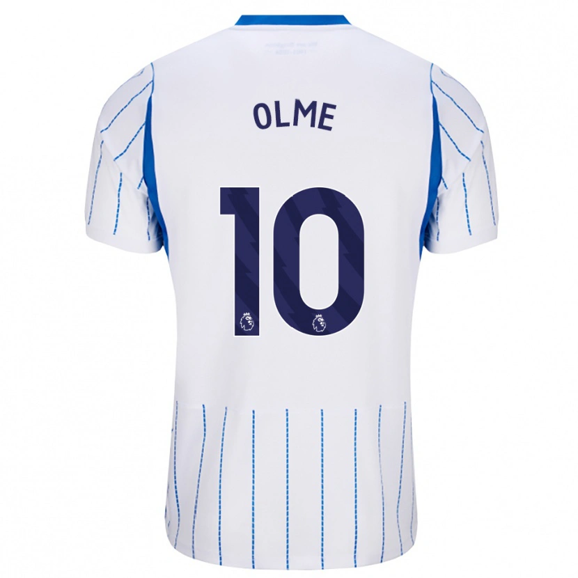 Danxen Børn Julia Margareta Zigiotti Olme #10 Jægerblå Hvid Udebane Spillertrøjer 2026/27 Trøje T-Shirt