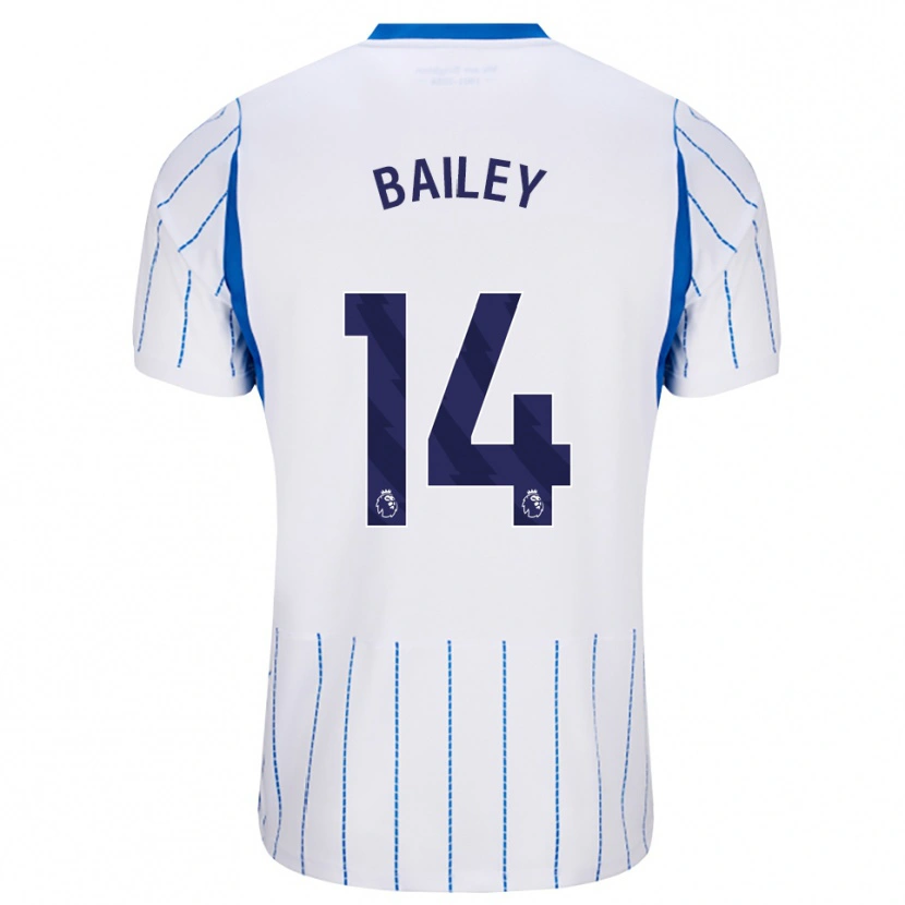 Danxen Børn Bailey Palmer #14 Jægerblå Hvid Udebane Spillertrøjer 2026/27 Trøje T-Shirt