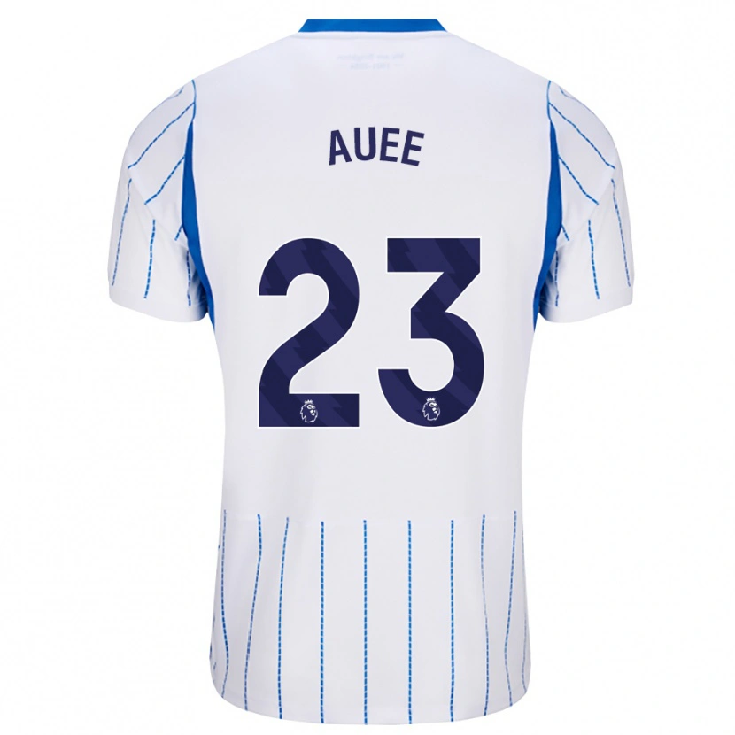 Danxen Børn Marit Auée #23 Jægerblå Hvid Udebane Spillertrøjer 2026/27 Trøje T-Shirt