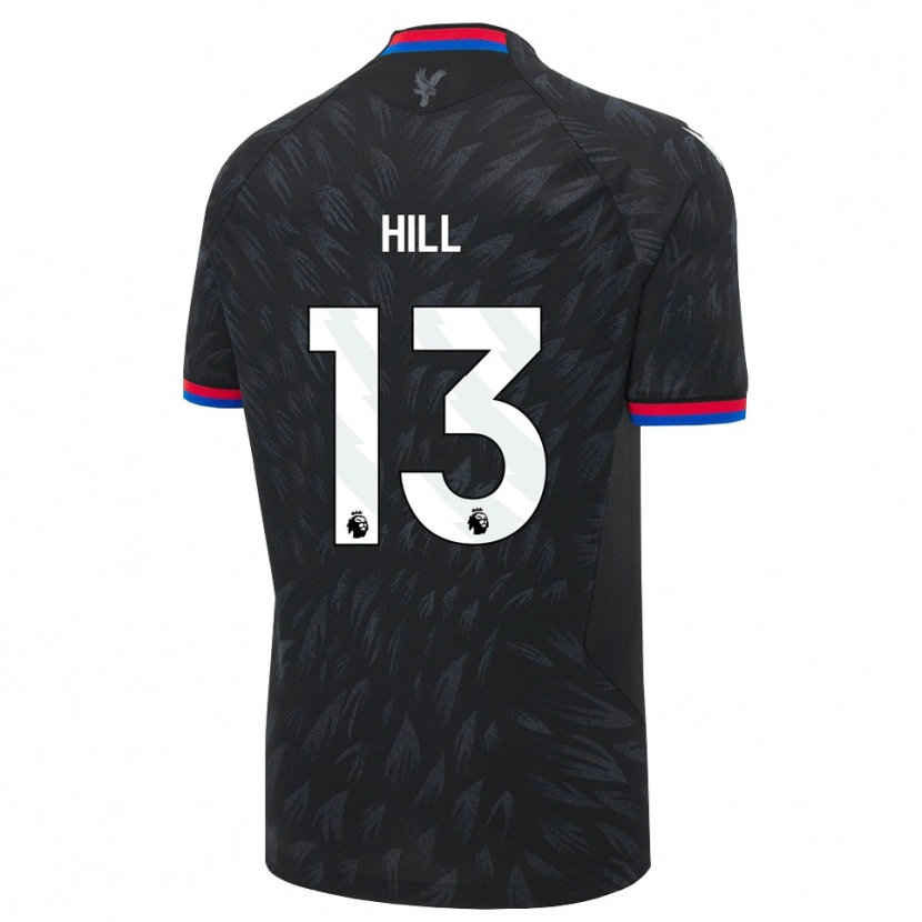 Danxen Børn Marcus Hill #13 Sort Blå Rød Udebane Spillertrøjer 2026/27 Trøje T-Shirt