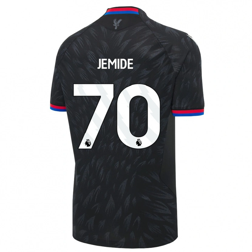 Danxen Børn Mofe Jemide #70 Sort Blå Rød Udebane Spillertrøjer 2026/27 Trøje T-Shirt