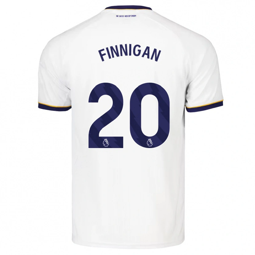Danxen Børn Megan Finnigan #20 Midnatsblå Hvid Gul Udebane Spillertrøjer 2026/27 Trøje T-Shirt