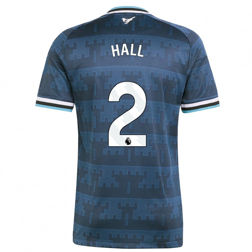 Danxen Børn Eli Hall #2 Gul Sort Blå Udebane Spillertrøjer 2026/27 Trøje T-Shirt