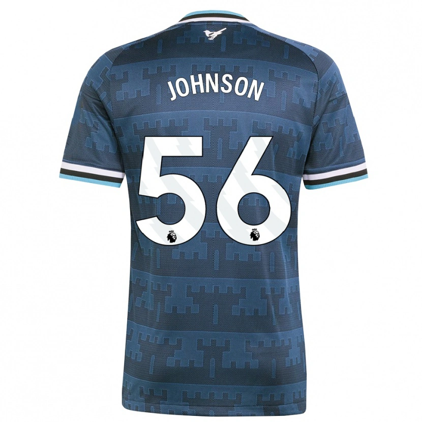 Danxen Børn Henry Johnson #56 Gul Sort Blå Udebane Spillertrøjer 2026/27 Trøje T-Shirt