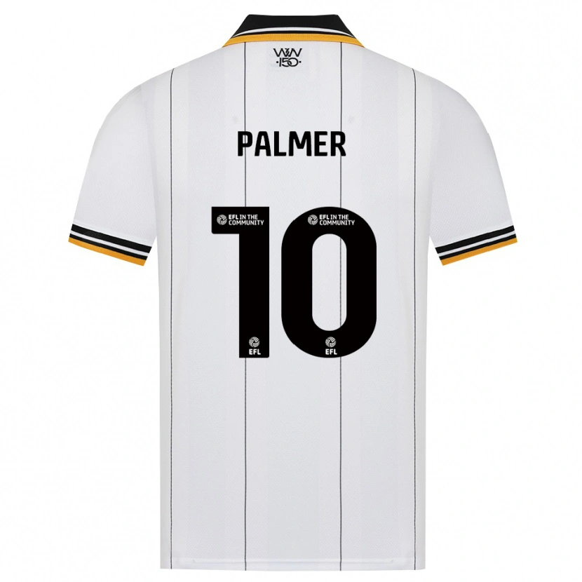 Danxen Børn Jamila Palmer #10 Orange Hvid Sort Udebane Spillertrøjer 2026/27 Trøje T-Shirt