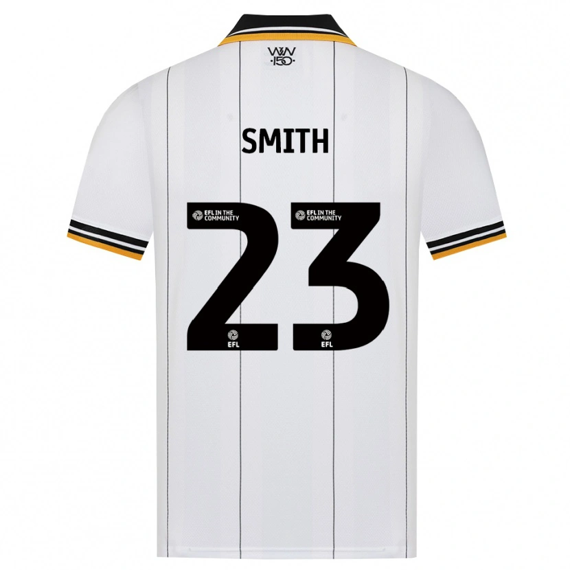 Danxen Børn Josie Smith #23 Orange Hvid Sort Udebane Spillertrøjer 2026/27 Trøje T-Shirt