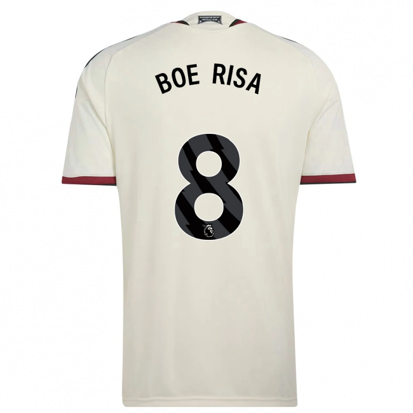 Danxen Børn Vilde Boe Risa #8 Beige Sort Rød Tredje Sæt Spillertrøjer 2026/27 Trøje T-Shirt