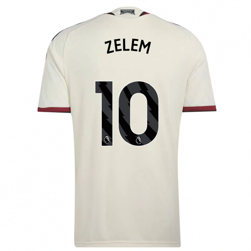 Danxen Børn Katie Zelem #10 Beige Sort Rød Tredje Sæt Spillertrøjer 2026/27 Trøje T-Shirt