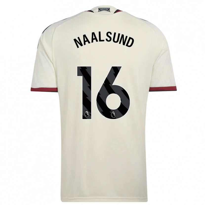 Danxen Børn Lisa Naalsund #16 Beige Sort Rød Tredje Sæt Spillertrøjer 2026/27 Trøje T-Shirt