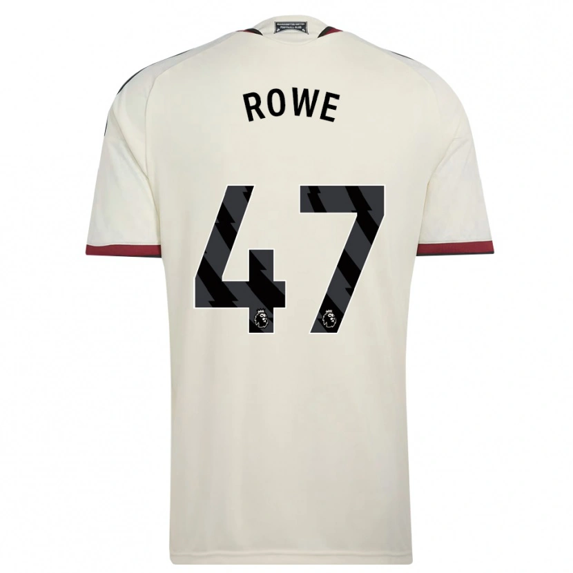 Danxen Børn Tommy Rowe #47 Beige Sort Rød Tredje Sæt Spillertrøjer 2026/27 Trøje T-Shirt